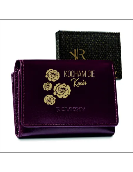 Skórzany portfel DLA NIEJ na urodziny 40stka TANIO