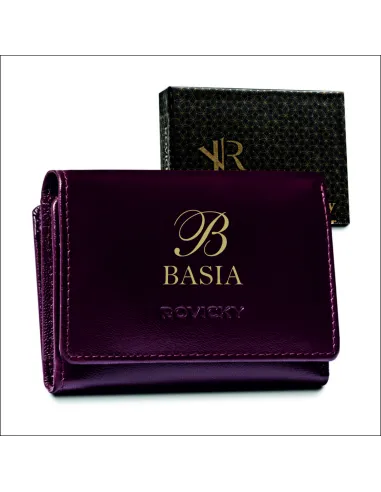 Portfele z grawerem TWÓJ TEKST personalizowany box