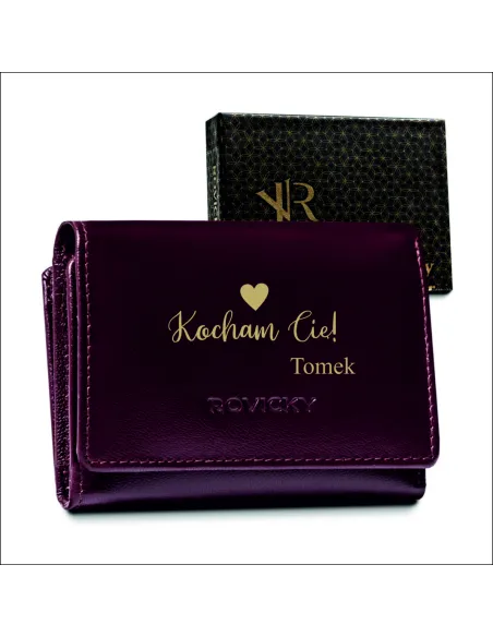 Portfel GRAWER prezent DLA NIEJ na WALENTYNKI box