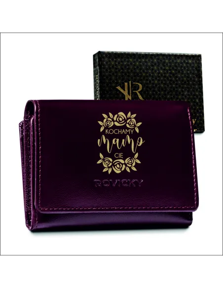 Skórzany portfel GRAWER prezent dla MAMY jakość