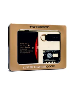 Portfel Z GRAWEREM w zestawie własny napis SKÓRA