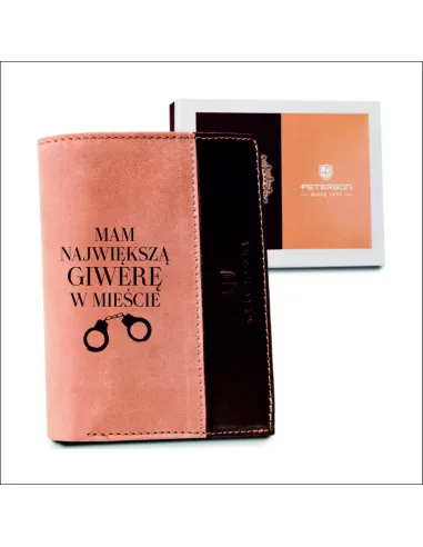 Portfel skóra 100% dla faceta prezent DUŻY WYBÓR
