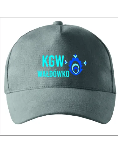 CZAPKA Z HAFTEM z daszkiem KGW koło gospodyń wiejskich + twój tekst grafika