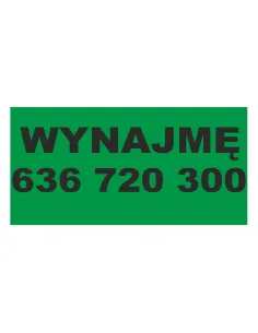 Baner reklamowy gotowe wzory banerów - Wynajmę