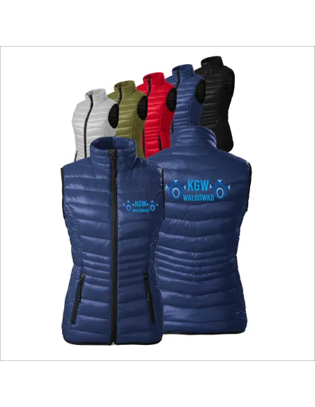 KAMIZELKA DAMSKA pikowana Z HAFTEM koło gospodyń wiejskich twoje logo KGW