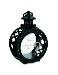 Latarenka ZNICZ okrągły personalizowany z TWOIM GRAWEREM DLA BRATA