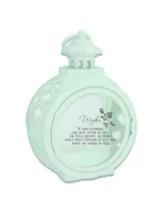 Latarenka ZNICZ okrągły personalizowany z TWOIM GRAWEREM DLA WUJA