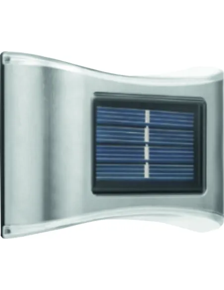 srebrna TABLICZKA ADRESOWA dibond z lampką numer domu 30x20 pionowa