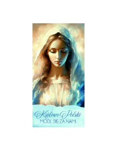 Baner religijny maryjny Matka Boża dekoracja 200x100 cm różne wzory