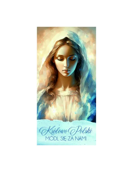 Baner religijny maryjny Matka Boża dekoracja 200x100 cm różne wzory