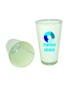 Szklanka Latte Duża nadruk TWOJE LOGO NAPIS gadżet firmowy 10 sztuk