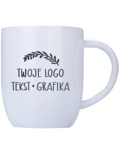 Kubek stalowy 350 ml TWOJE LOGO NAPIS GRAWER gadżet firmowy 15 szt
