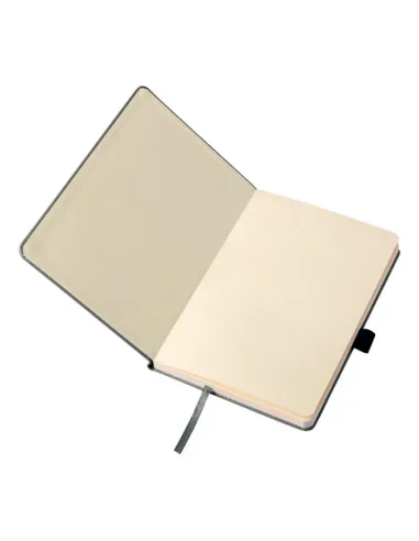 Notatnik szary notes z kieszonką na telefon A5 nadruk logo gadżet firmowy 10sztuk