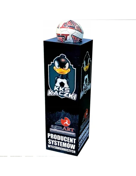 Stojak na piłkę nożną na reklamę logo Piłkarski podest reklamowy pod piłkę