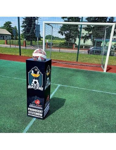 Stojak na piłkę nożną na reklamę logo Piłkarski podest reklamowy pod piłkę