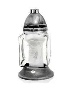 ZNICZ szklany GRAWER KAPLICZKA personalizowany TWÓJ NAPIS DLA SYNA