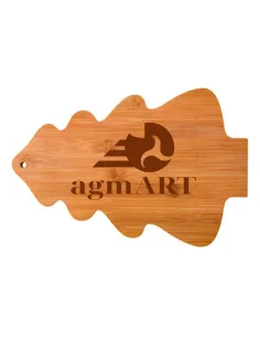 GRAWEROWANA deska do krojenia choinka świąteczna firmowa Z TWOIM LOGO 10szt