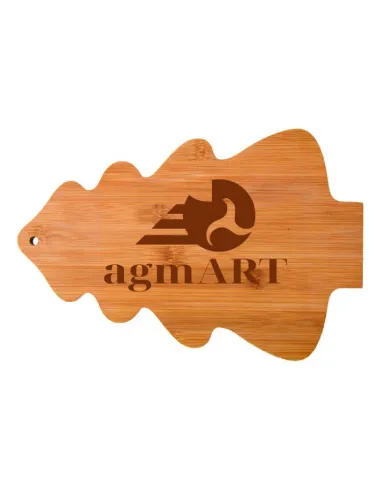 GRAWEROWANA deska do krojenia choinka świąteczna firmowa Z TWOIM LOGO 10szt