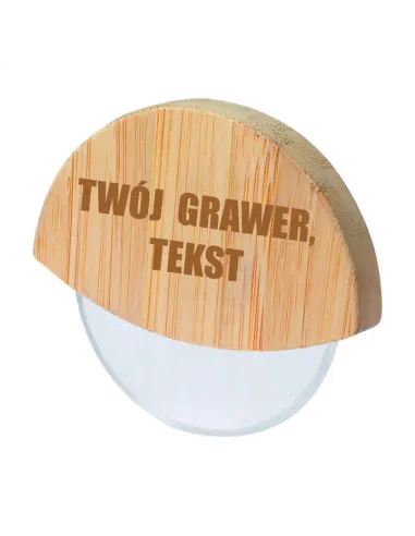 GRAWEROWANY Nóż do pizzy Z TWOIM LOGO gadżet reklamowy firmowy 50 szt