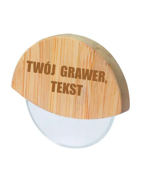 GRAWEROWANY Nóż do pizzy Z TWOIM LOGO gadżet reklamowy firmowy 50 szt