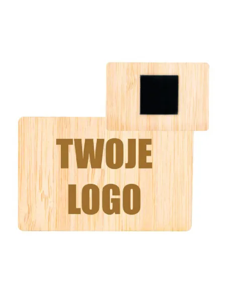 GRAWEROWANY Magnes na lodówkę reklamowy Z TWOIM LOGO NAPISEM 50 szt