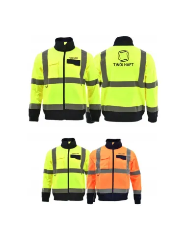 Bluza Z WŁASNYM HAFTEM LOGO odzież robocza firmowa reklamowa