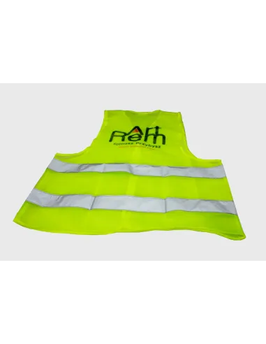 Kamizelka odblaskowa z nadrukiem tył dla dzieci 1 szt