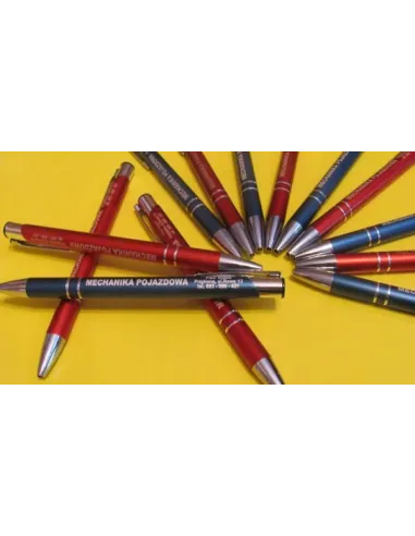 Długopisy Cosmo reklamowe z nadrukiem UV 100 szt