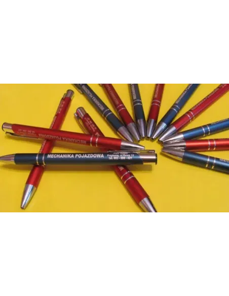 Długopisy COSMO gadżet Twój nadruk logo UV 500 szt