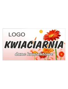 Baner reklamowy gotowe wzory banerów - Kwiaciarnia