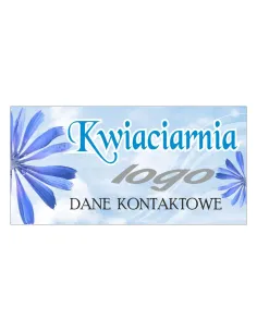 Baner reklamowy gotowe wzory banerów - Kwiaciarnia