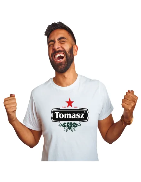 Koszulka z imieniem Prezent dla Piwosza imię