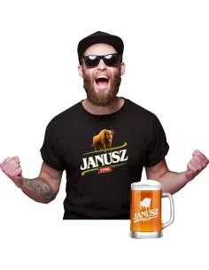 Koszulka + Kufel PREZENT na URODZINY 30 40 50 60