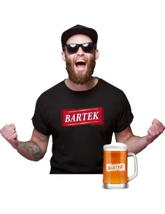 Koszulka + Kufel PREZENT na URODZINY 30 40 50 60