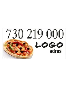 Baner reklamowy gotowe wzory banerów - Numer telefonu