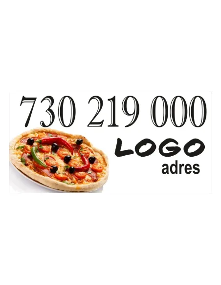 Baner reklamowy gotowe wzory banerów - Numer telefonu