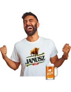 Koszulka + Kufel PREZENT na URODZINY 30 40 50 60