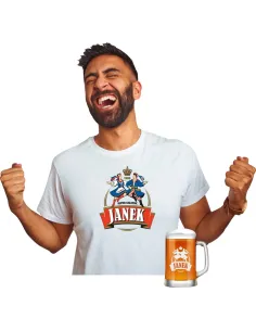 Koszulka + Kufel PREZENT na URODZINY 30 40 50 60