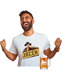 Koszulka + Kufel PREZENT na URODZINY 30 40 50 60