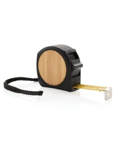 5M BAMBUSOWA MIARA REKLAMOWA z nadrukiem UV LOGO 20  szt