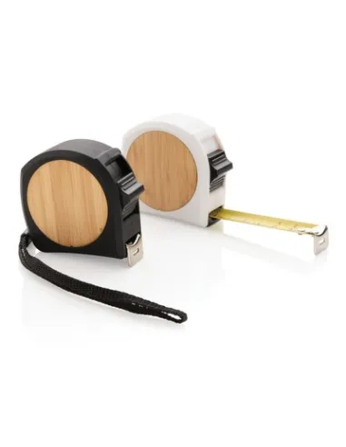 5M BAMBUSOWA MIARA REKLAMOWA z nadrukiem UV LOGO 50  szt