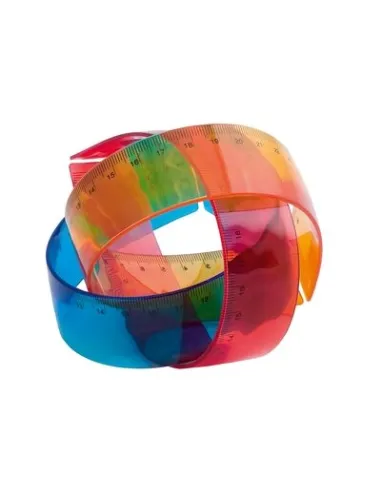 ELASTYCZNA LINIJKA  REKLAMOWA z nadrukiem UV LOGO 100  szt