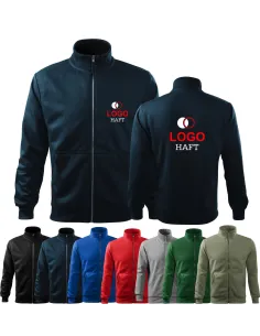BLUZA Firmowa reklamowa Z WŁASNYM HAFTEM NADRUKIEM LOGO Reklamą