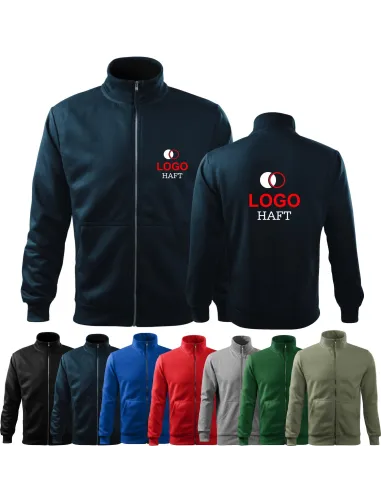 BLUZA Firmowa reklamowa Z WŁASNYM HAFTEM NADRUKIEM LOGO Reklamą