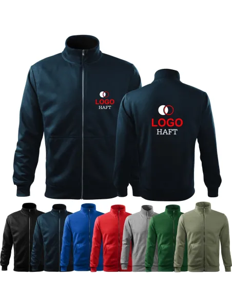 BLUZA Firmowa reklamowa Z WŁASNYM HAFTEM NADRUKIEM LOGO Reklamą