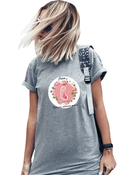 Koszulka z imieniem PREZENT dla PRZYSZŁEJ MAMY