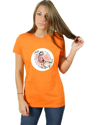 Koszulka z imieniem PREZENT dla MAMY CIĄŻA