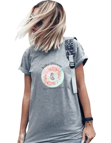 Koszulka z imieniem PREZENT dla mamy BABY SHOWER