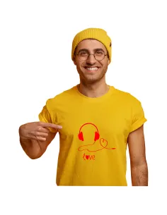 Koszulka z nadrukiem dla CHŁOPAKA NUTA MUZYKA