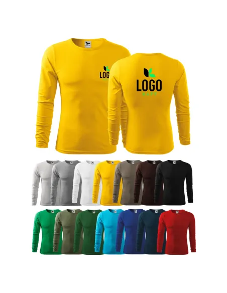 KOSZULKA MĘSKA Z WŁASNYM HAFTEM NADRUKIEM LOGO x5